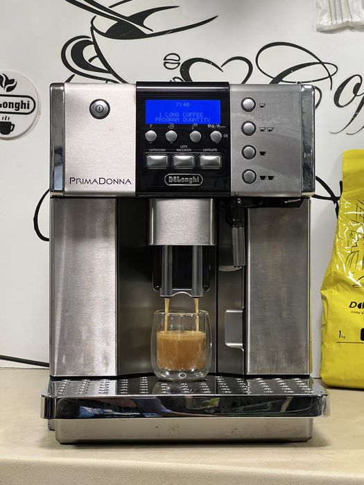 Кафемашина кафе автомат delonghı Primadonna
