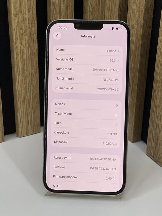 Iphone 13 Pro Max 128Gb 87% baterie Garantie / Factura #59296