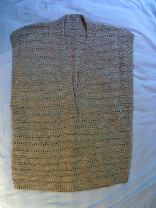 Vesta lana lucrata manual unicat