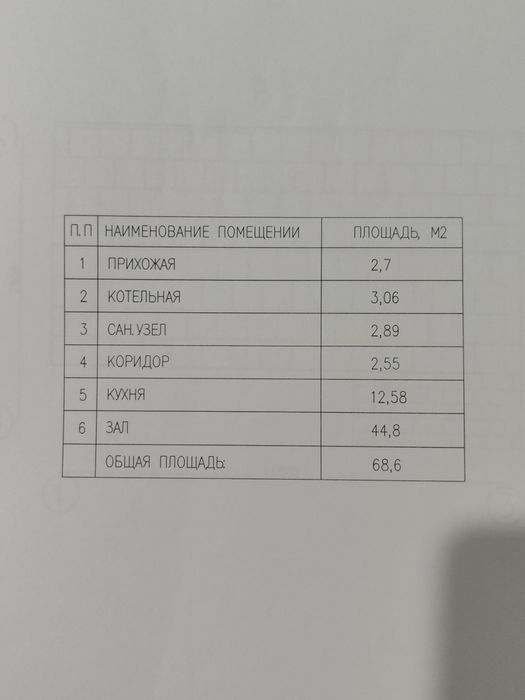 Продается дом 3-ком