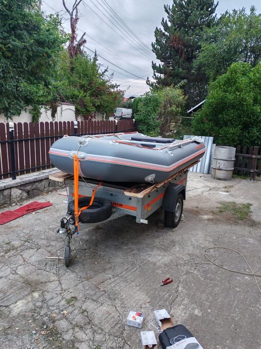 Barca gonflabila kolibri + motor Yamaha