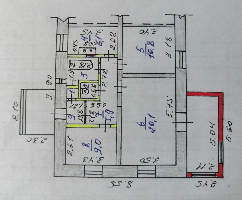 Продаю дом 10500млн.