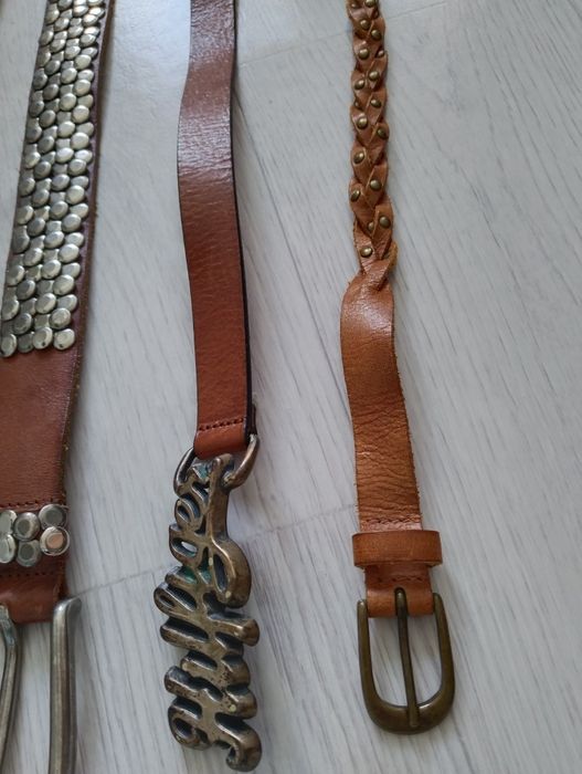 Винтажные коленные ремни