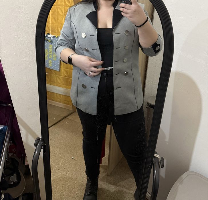 Sacou vintage de paradă german din lana– Negele Uniformfabrik Tübingen