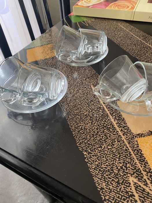 Фужеры, стаканы под сок