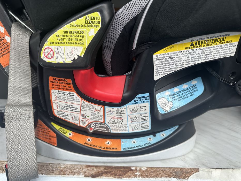 Scaun auto Graco 4 ever 0-10 ani  de la 3 KG la 40 kg +protectie scaun