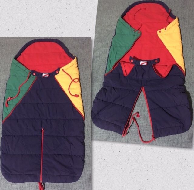 Бебешко цветно спално чувалче за количка легло Kids Minis унисекс