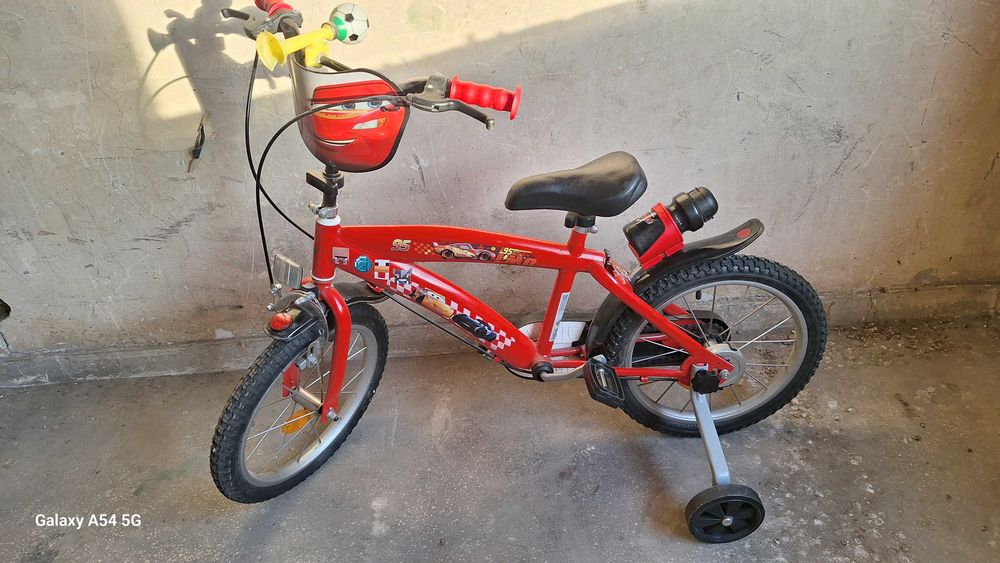 Bicicleta copii, Huffy, Disney Cars, 16 inch.