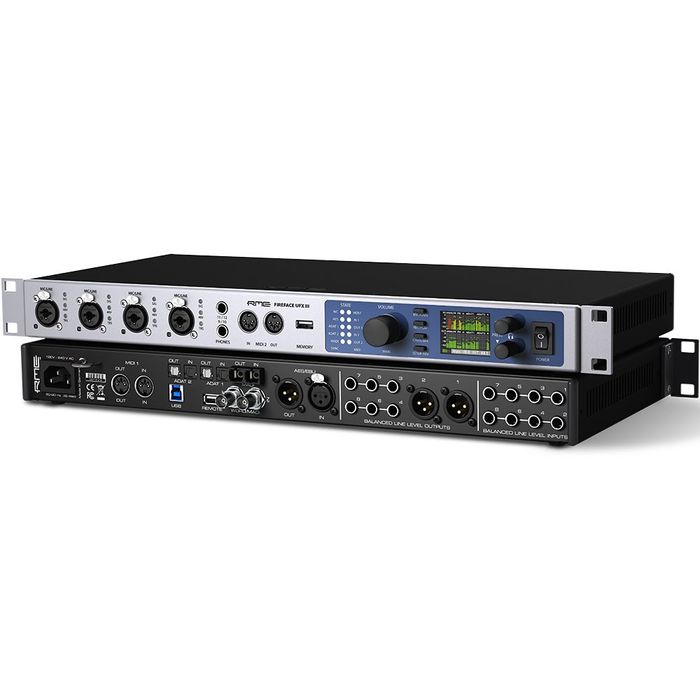Rme ufx III звуковая карта для студий звукозаписи