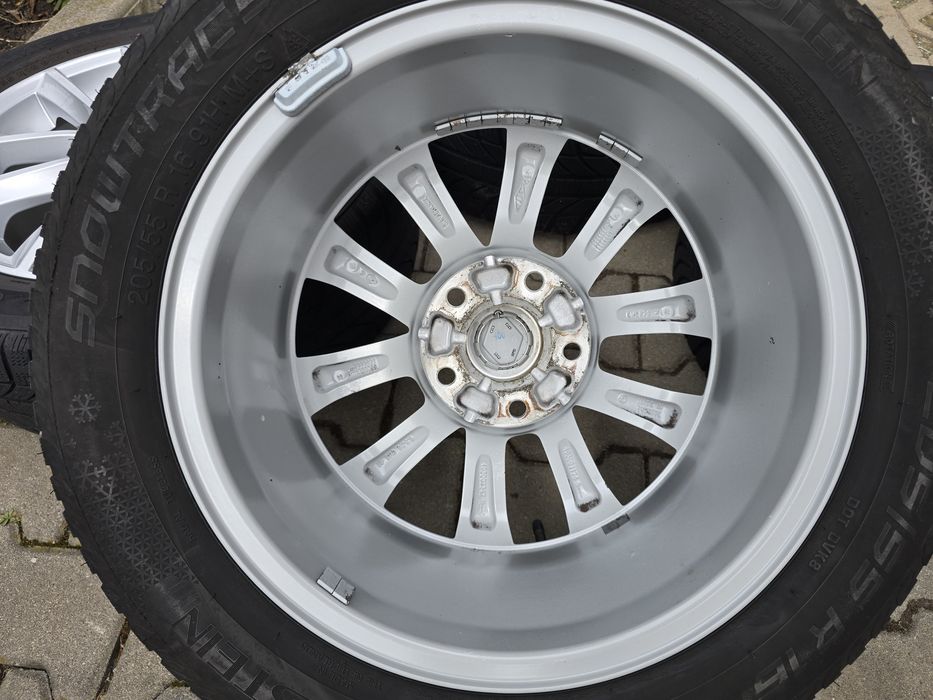 Set Jante Aliaj Originale Renault 16" cu senzori de presiune Megane Talisman Captur  Kadjar, Mazda, Kia, Hyundai 5x114.3