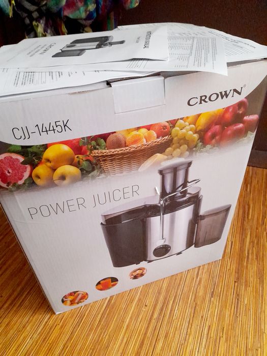 Нова бьрзооботна сокоизтисквачка  CROWN 450 W