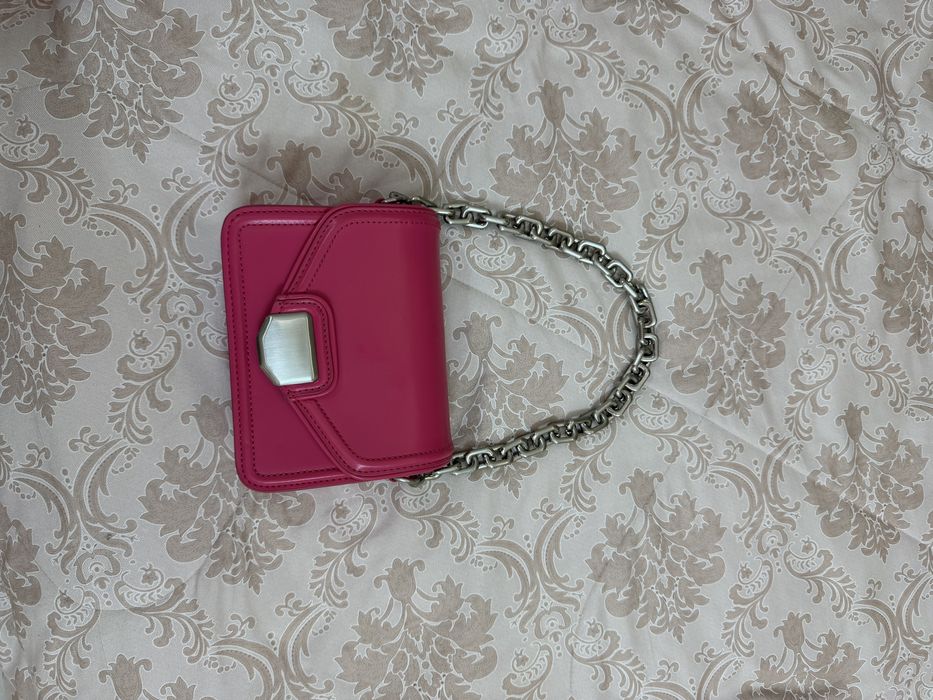 Розова чанта Зара