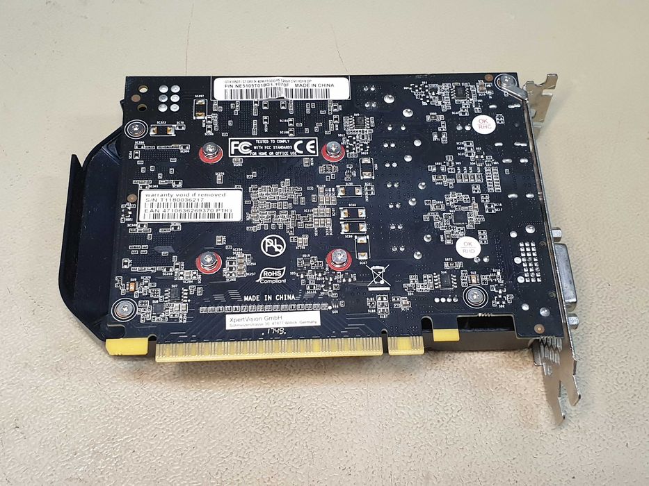 Placă video GTX 1050 Ti 4GB GDDR5 128-bit Palit