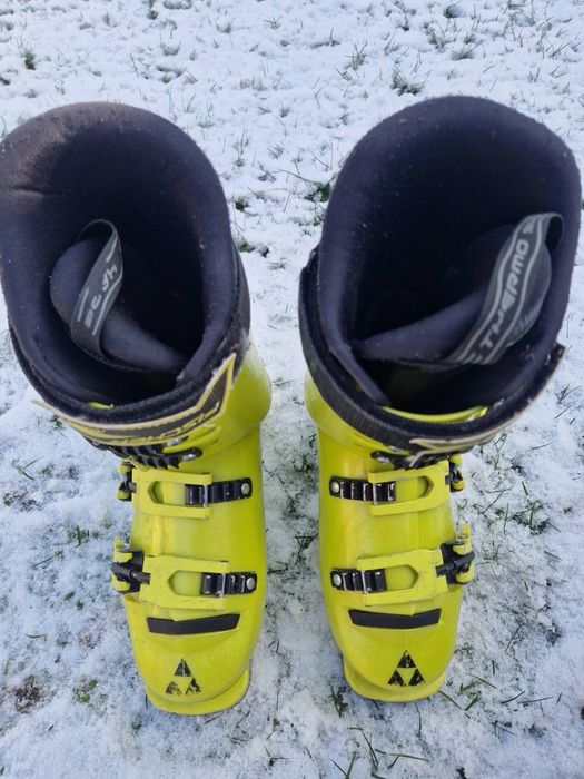 Детски ски, обувки и каска