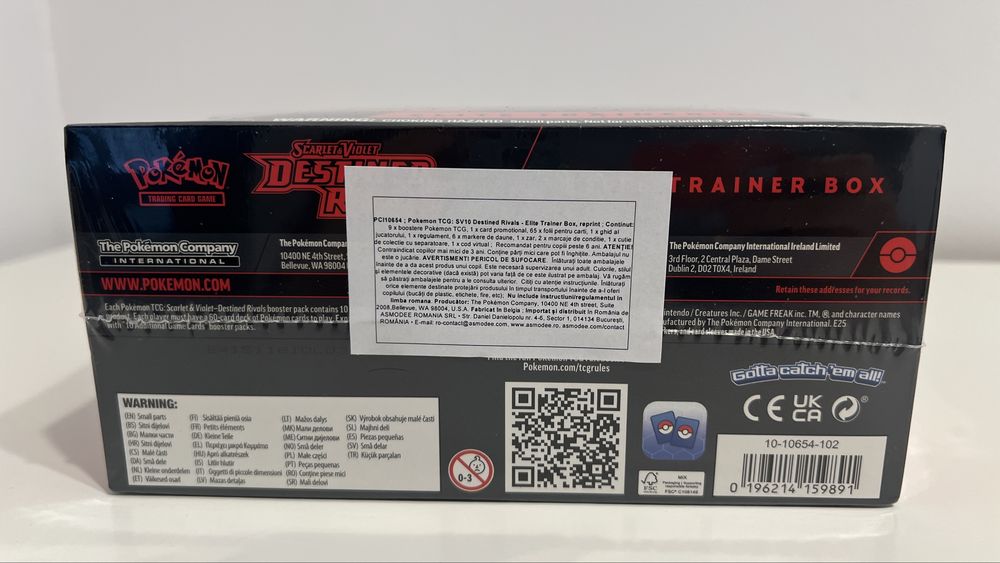Pokemon Destined Rivals ETB