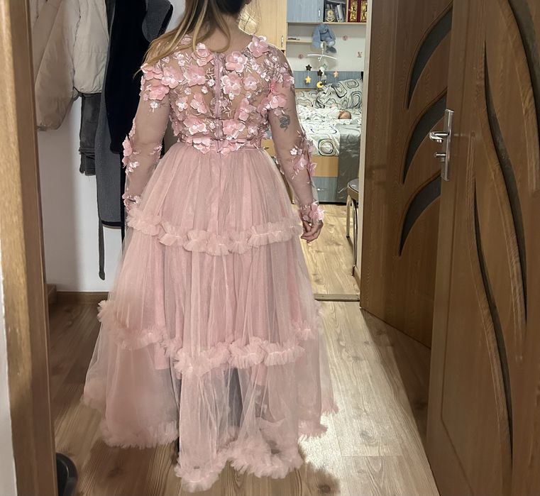 Rochie roz eleganta