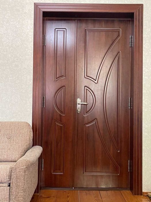 Двухстворчатая межкомнатная дверь (МДФ)