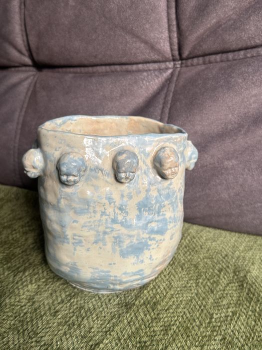 ваза керамическая ручная работа