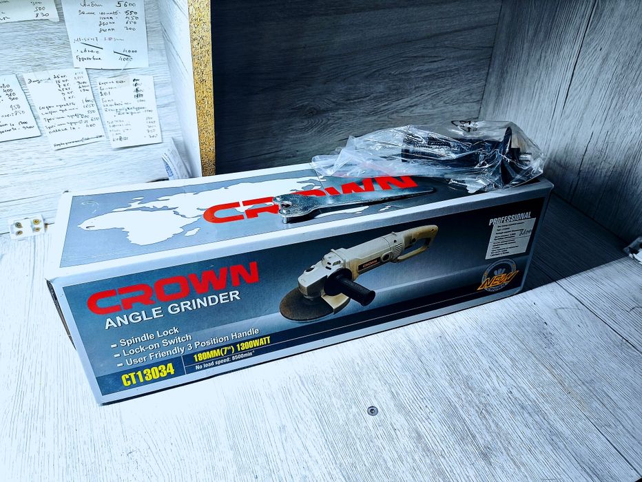 Болгарка Crown 1300W