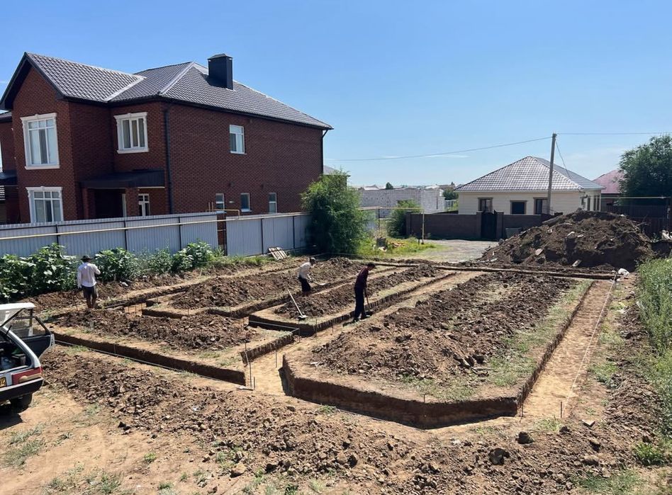 Заливка Фундамент со своей Опалубки