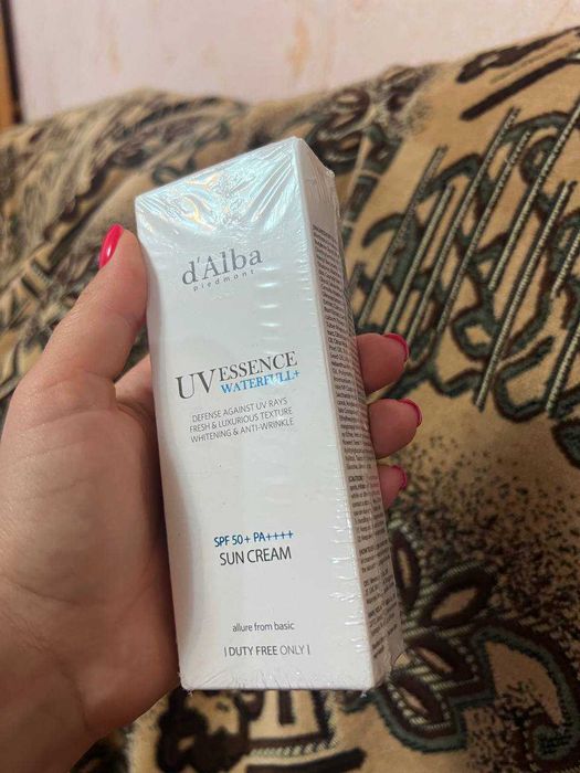 Новый солнцезащитный крем d'Alba