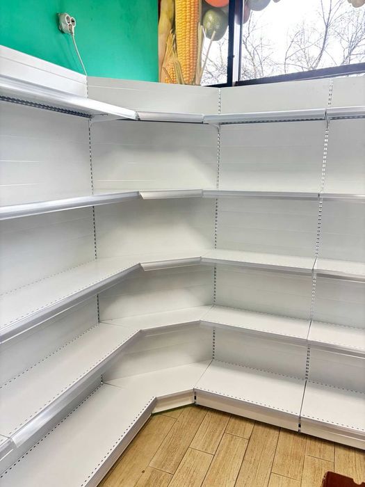 Стелажи за магазин нови - крайстенни и островни