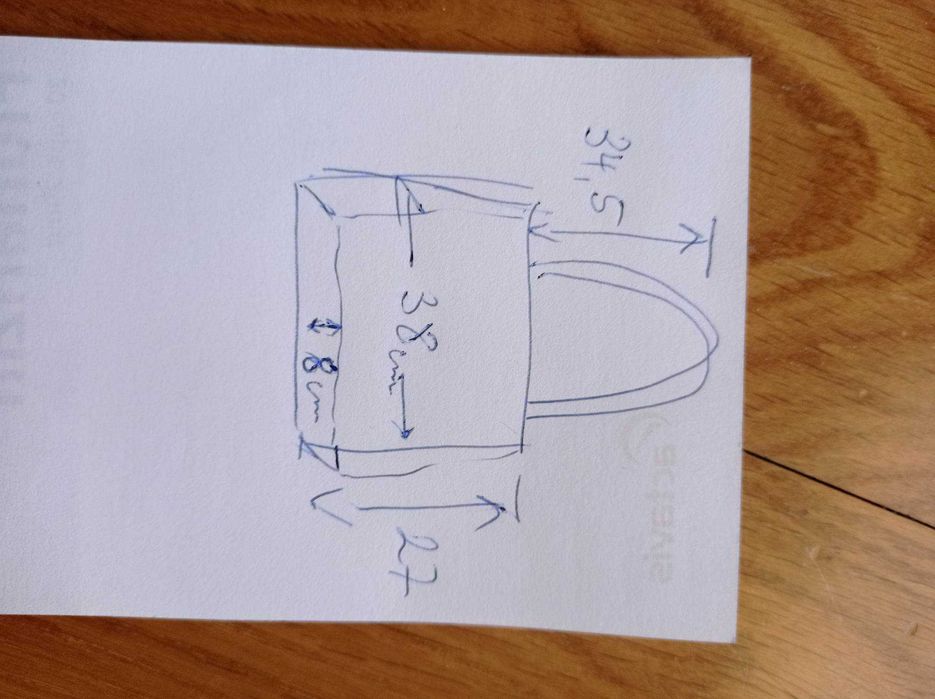 Черна дамска чанта от еко кожа