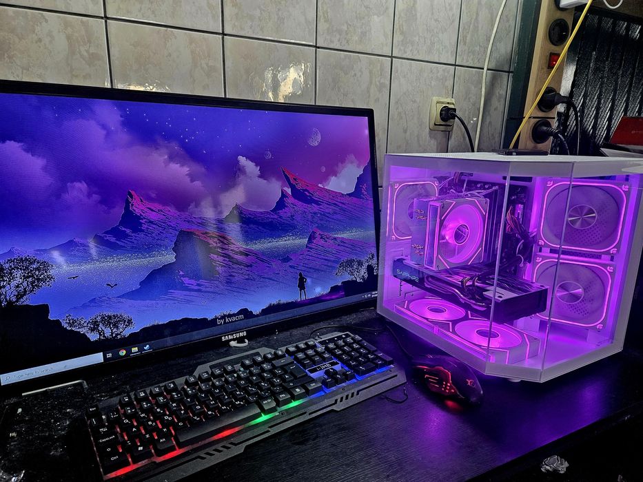 Unitate PC Gaming i3 12100f video 8GB RX 580 16GB RAM SSD