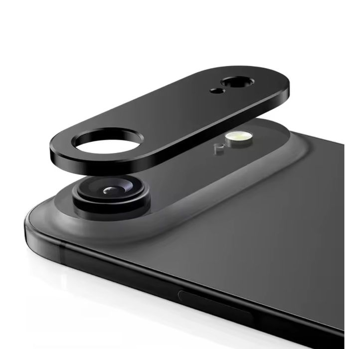 Iphone 17 17 AIR 17 PRO 17 PRO MAX Folie Camera Sticla Complet Neagra