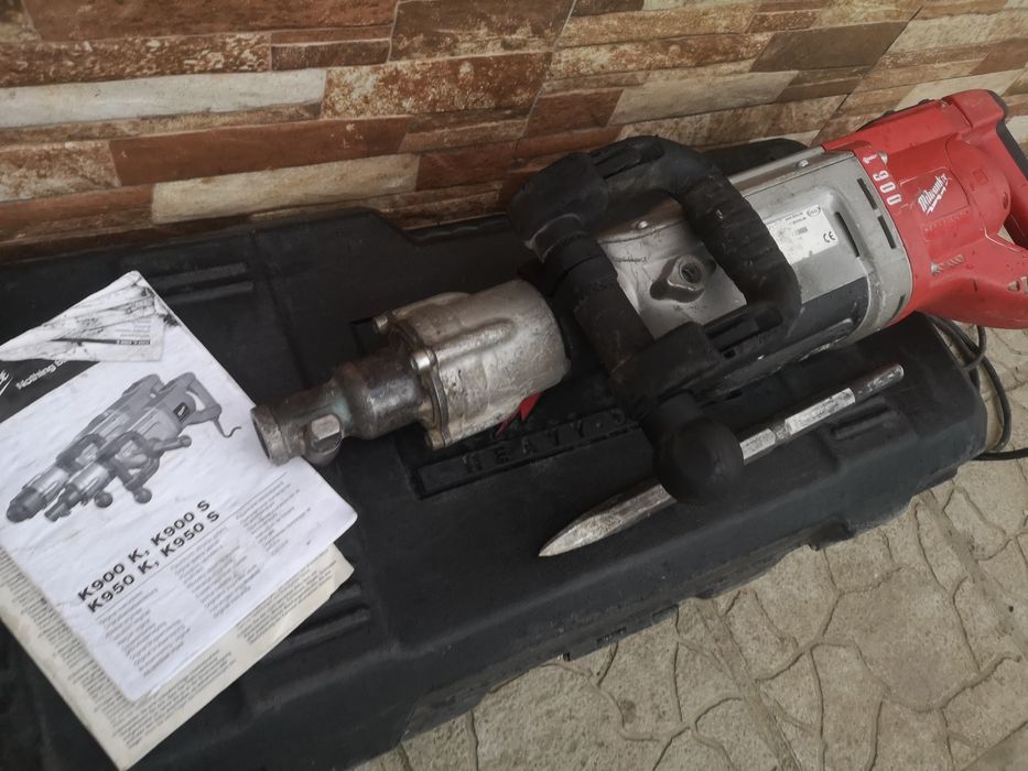 Къртач Milwaukee k900  10kg1600W 20J