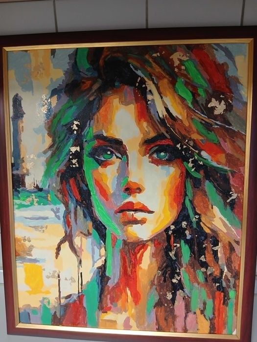 Tablou pictat manual