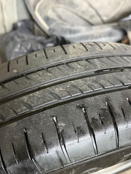 Продам диски с шинами Audi b3/b4