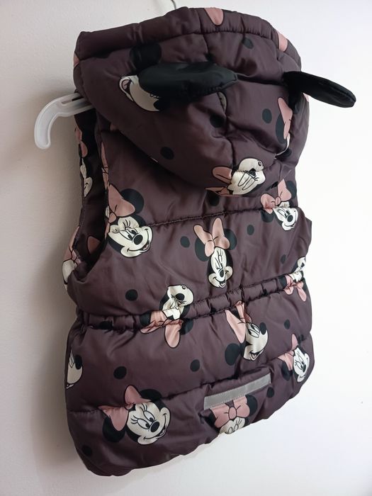 Vesta Minnie Mouse cu glugă detașabilă H&M 12-18 luni