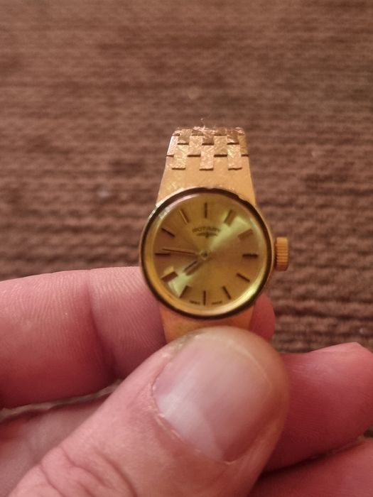 Rotary Automatic Dama  placat cu aur 24 k