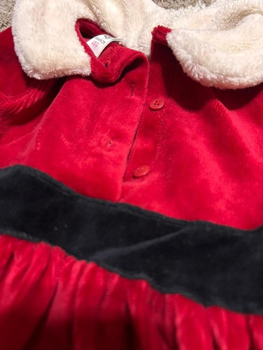 Платье Санты для девочки