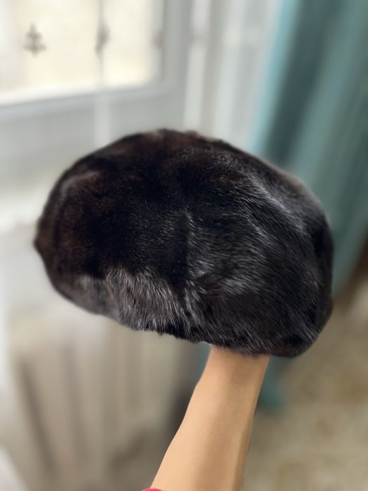 шапка из натуральной норки