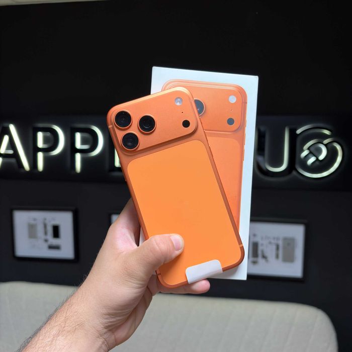 iPhone 17 Pro Max 512Gb Cosmic Orange Nou/Activat + 24 Luni Garanție/ Apple Plug