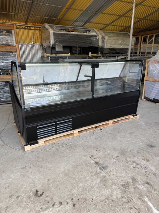 Vitrină frigorifică  1000L Inox Profesională