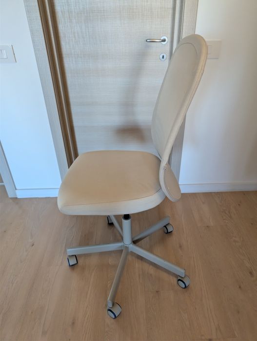 Scaun de birou bej, IKEA FLINTAN