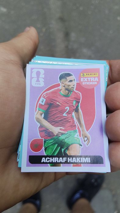 Panini extra stiker hakimi basic