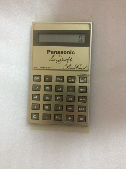 Calculator solar panasonic de colectie JE-331U