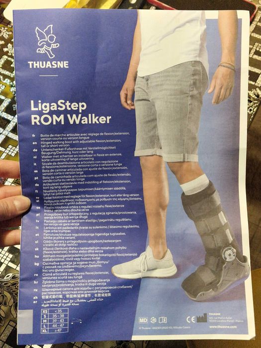 cizma ortopedica/orteza