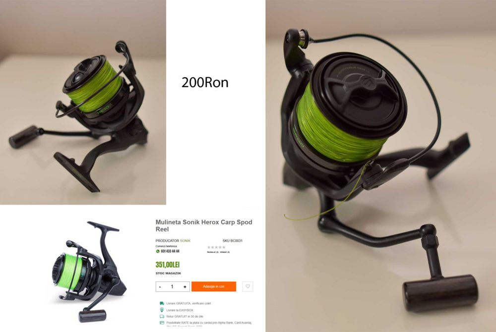 Mulinete Penn Tidal XT Long Cast ,Sonik Herox Carp Spod