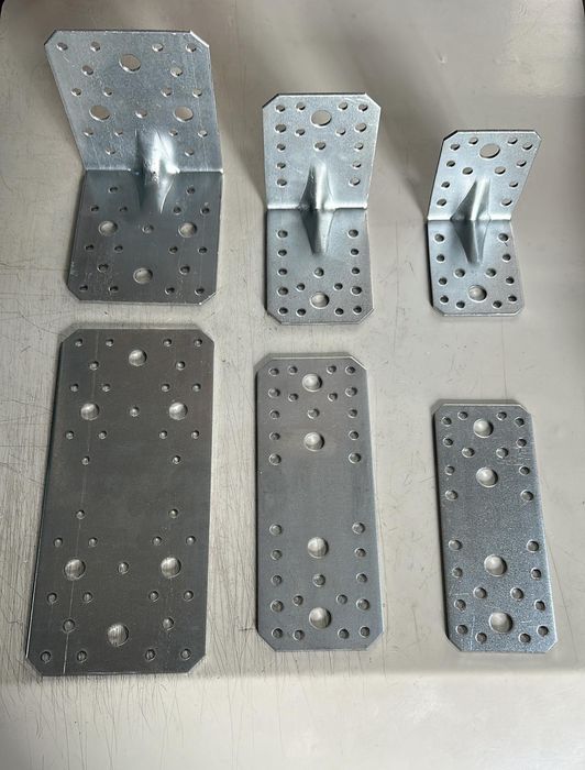 Elemente Fixare Lemn – Colțare Perforate Diverse Dimensiuni