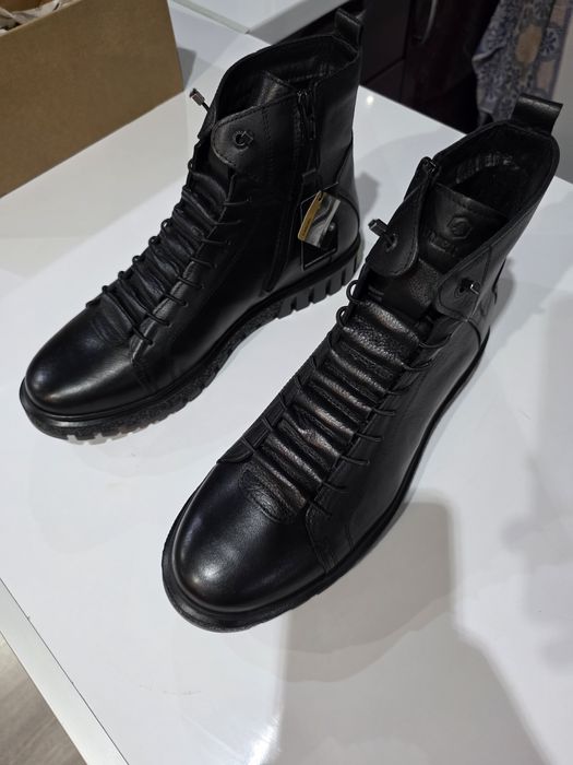 Мъжки боти от естествена кожа!