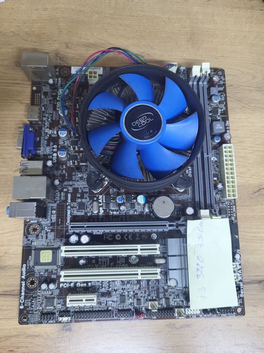 Продам материнская плата  + процессор