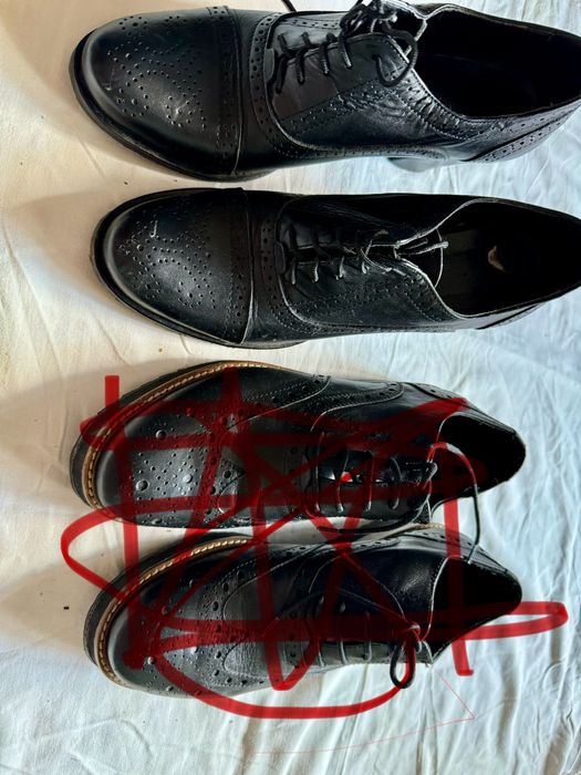 Продавам дамски обувки естествена кожа 39 номер