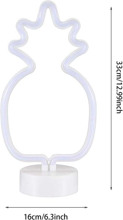 Neon Pineapple Light Неонови LED светлини