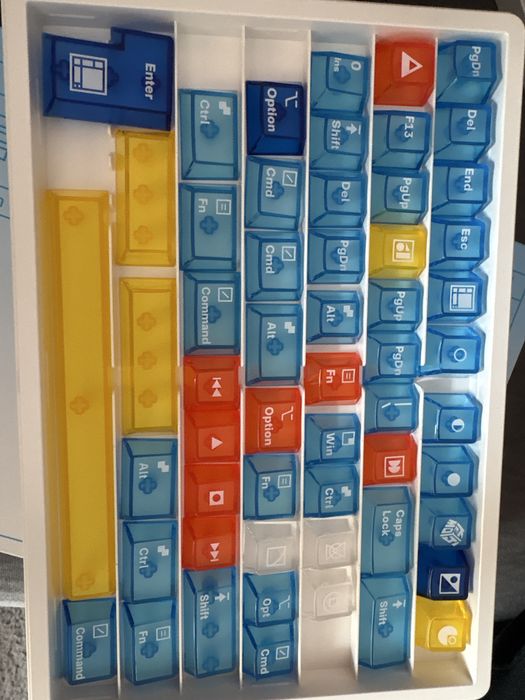 Keycap set MONDRIAN