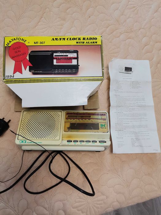 Vand radio cu ceas DIGI,  MT -307 , Mayatone
